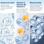 Hyaluronic Acid Serum Manufacturer - for Face with Vitamin B5 C E Niacinamide Hydrating Plumping