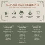 Shampoo Bars Manufacturer - with Tea Tree Jojoba Peppermint Coconut Argan Oils Nourishes