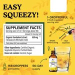 Dandelion Root Extract Drops Manufacturer - Organic for Liver Cleanse Detox Support Vegan