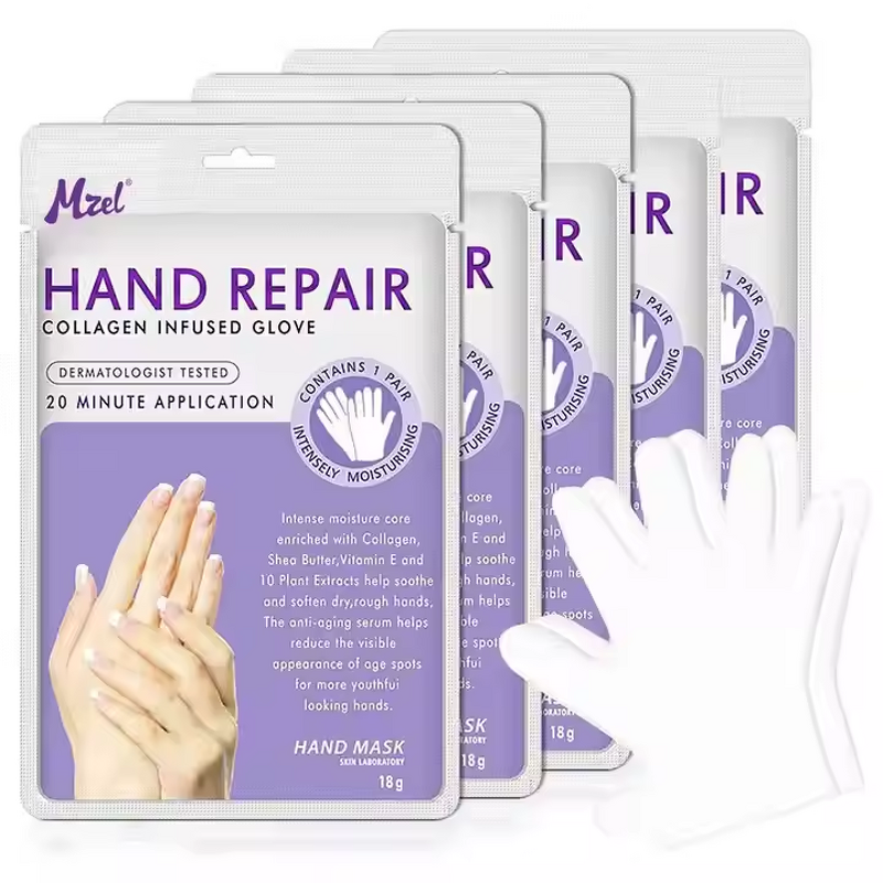 Hand Peeling Mask Manufacturer - Private Label Deep Moisture Whitening Lavender Collagen