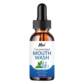 Mouthwash Concentrate Manufacturer - Privare Label Cool Peppermint Flavor Freshens Breath