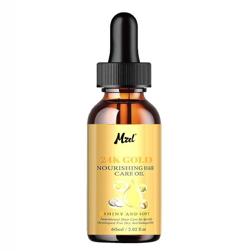 Hair Treatment Serum Manufacturer - 24K Gold Argan Coconut Olive Oil for Frizz Control