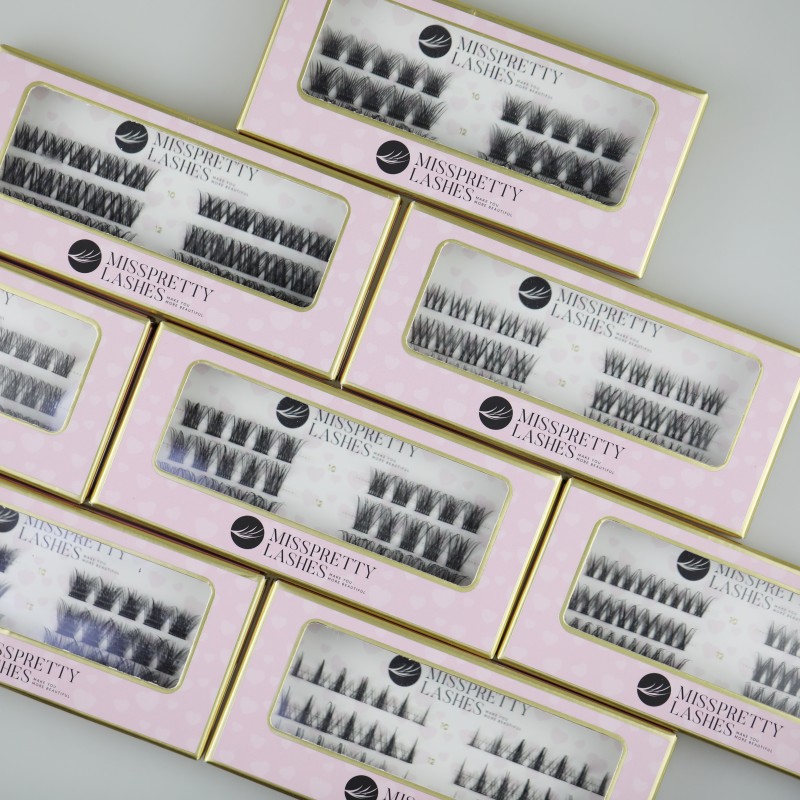 Eyelash Cluster Supplier - Wholesale DIY Mink Human Hair Silk Fur Clusters