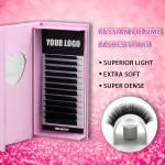 睫毛延长工厂-OEM 3D山茶花经典自然1:1定制标