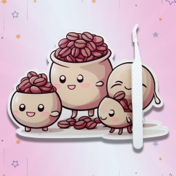 睫毛贴工厂-OEM可定制彩色激光亚克力磁力