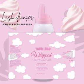 Lash Cleanser Supplier - OEM Whipped Cream Rose Scent Eyelash Extension Shampoo