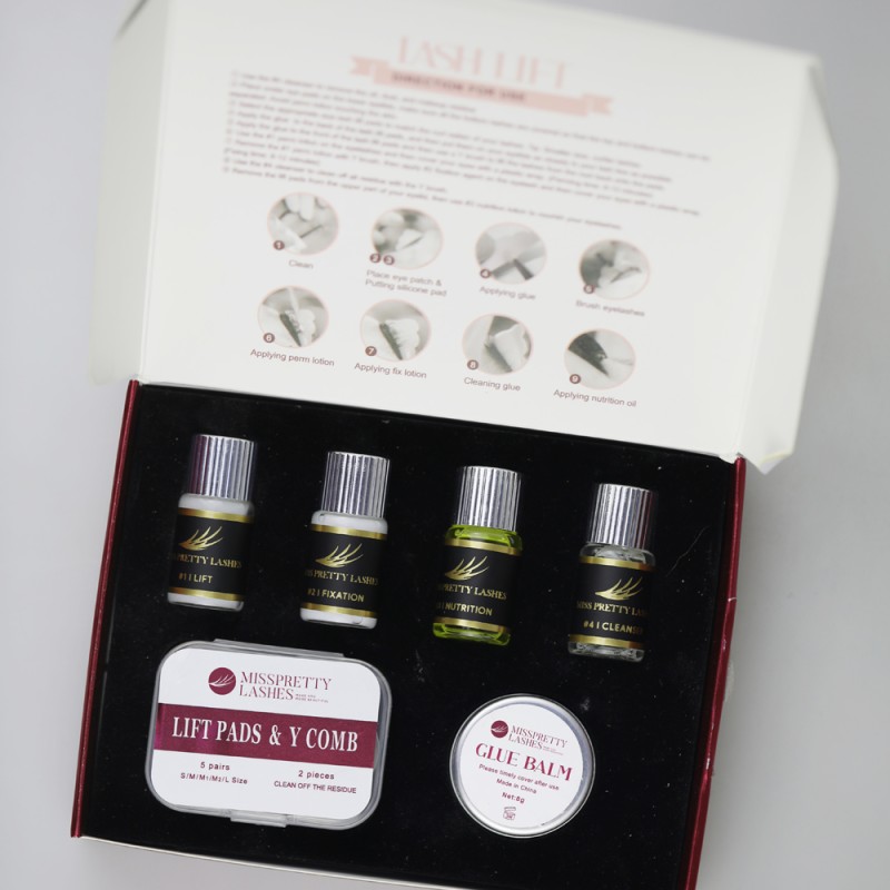 Lash Tint Kit Factory - OEM Professional Brow Lamination Glue Balm Kit