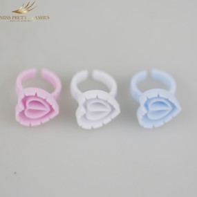 Lash Tool Supplier - OEM 3D Mink Easy Fan Blooming Adhesive Rings