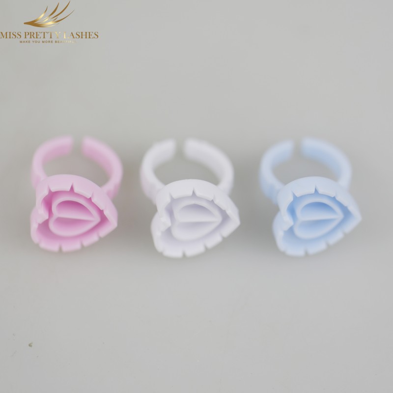 Lash Tool Supplier - OEM 3D Mink Easy Fan Blooming Adhesive Rings