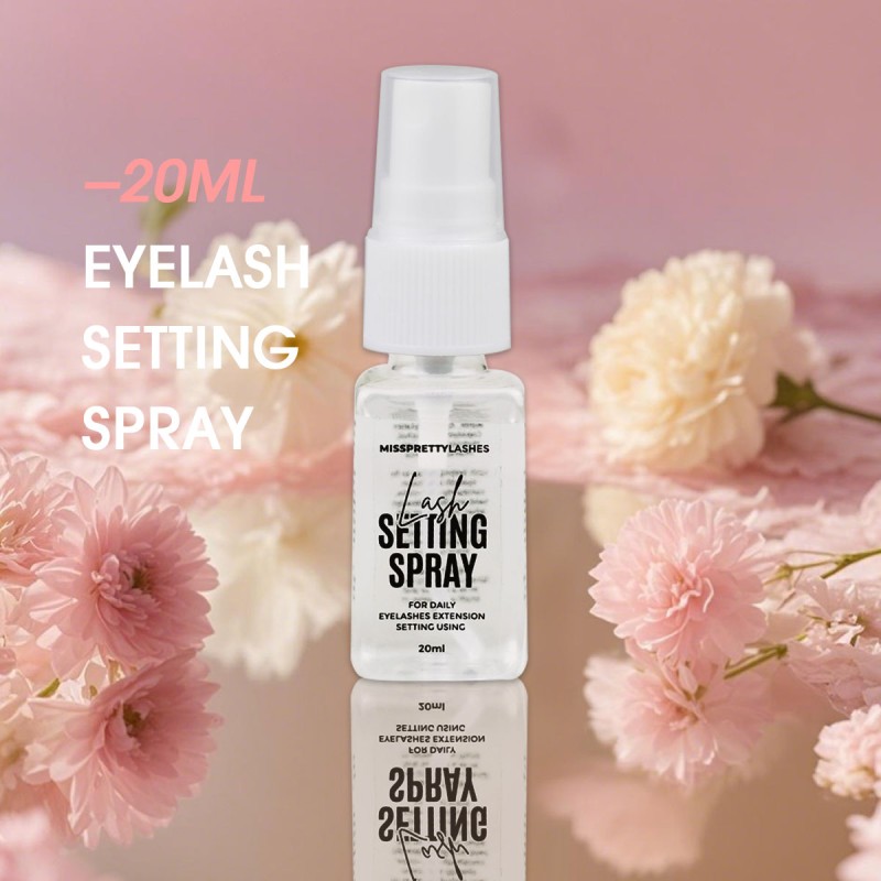 Eyelash Setting Spray Supplier - OEM Custom Logo 24 Hour Durability Neat Curls