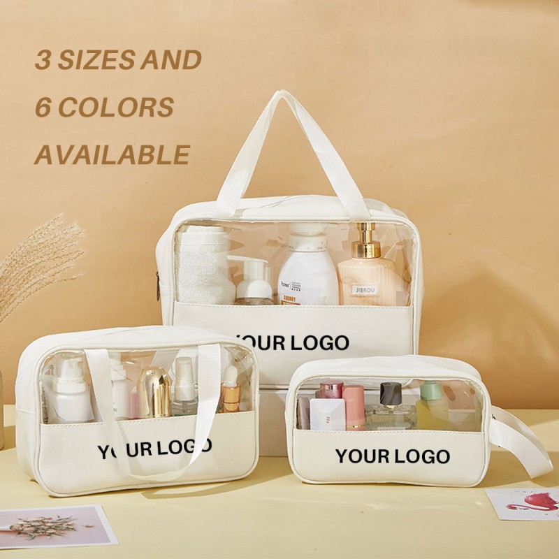 Toiletry Bag Supplier - Wholesale Large Capacity Portable Transparent PVC