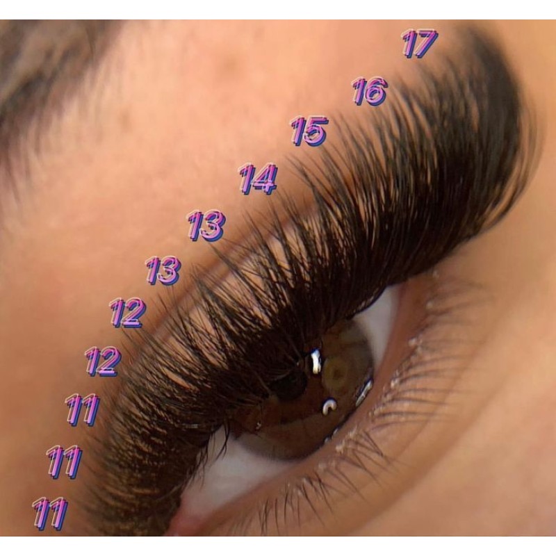 Eyelash Extension Manufacturer - OEM Custom J-LM Curl Volume Cashmere Tray