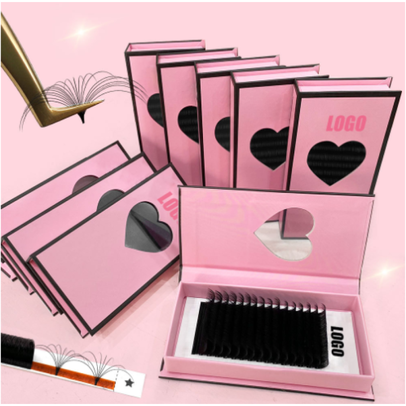 Eyelash Extension Supplier - OEM Custom J-LM Curl Volume Cashmere Silk Tray