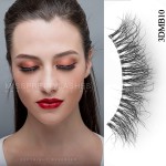 貂毛睫毛供应商-OEM透明带3D条裸带美容产品