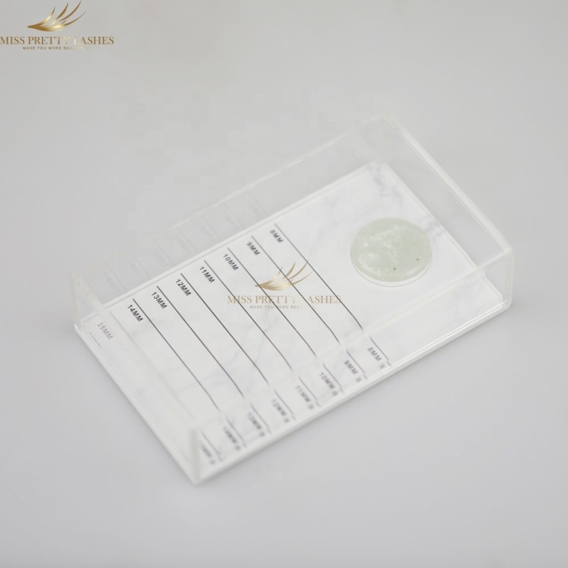 Lash Tile Factory - OEM Custom Logo Acrylic Bubble Girl Pink Holder