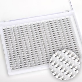 Eyelash Extension Factory - OEM 10D Apical Root 0.07 Base Fan Cluster