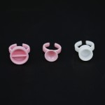 睫毛工具供应商-OEM 3D貂毛易开扇形粘合环