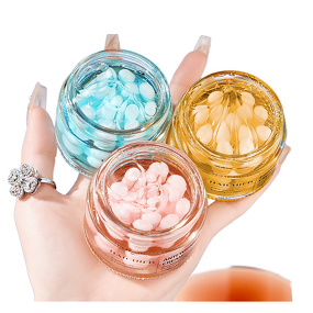 Face Cream Manufacturer - PDRN Pink Collagen Capsule - Moisturizing Jelly Cream Lotion