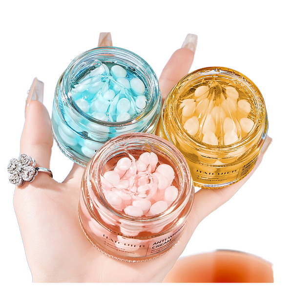 Face Cream Manufacturer - PDRN Pink Collagen Capsule - Moisturizing Jelly Cream Lotion