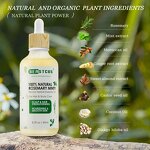 Hair Oil Manufacturer - 14 Herbs Blend Argan Rosemary - Mega Growth Elixir Organic