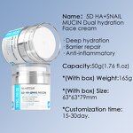 Face Cream Manufacturer - 5D Hyaluronic Acid Snail Panthenol - Anti-Aging Whitening