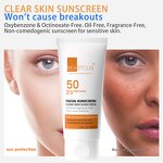 Sunscreen Cream Manufacturer - Organic Hydrating SPF 50 - Vegan Mineral Herb Oil-Free