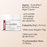 Retinol Night Cream Manufacturer - Centella Extract Ceramide NP - 50g Anti-Aging Anti Wrinkle