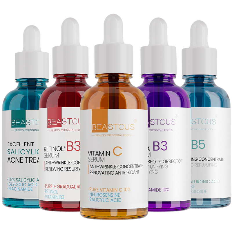 VC Serum Manufacturer - 10% Vitamin C Retinol Collagen - Anti Aging Wrinkle Whitening