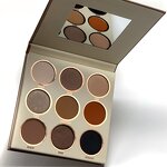 Eyeshadow Palette Manufacturer - Chocolate Warm Brown - 9 Color Matte Pearlescent Sequin