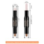 Concealer Stick Manufacturer - Cross-border Makeup QIC - Double Ended Contouring Highlighter