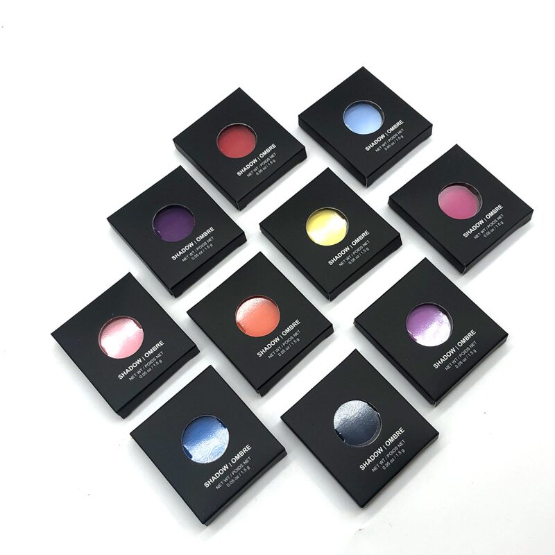 Eyeshadow Manufacturer - Custom Multi-color - Circle Package Single High Pigment Sample