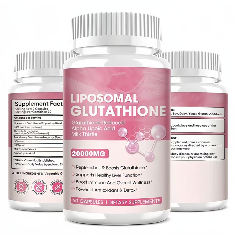 Glutathione Whitening Capsules Manufacturer - Support OEM High-quality Antioxidant Liposome