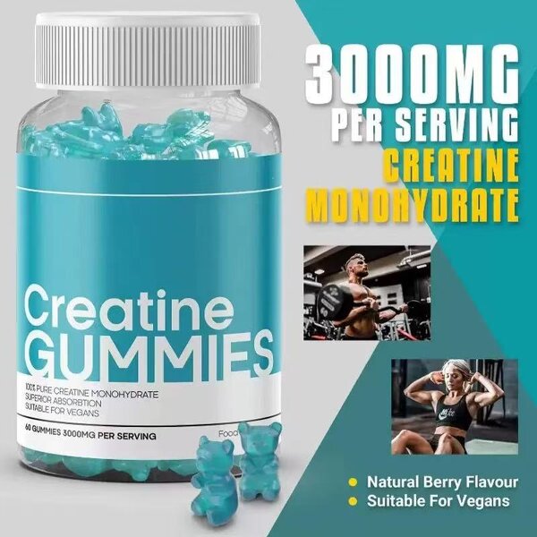 Creatine Monohydrate Gummies Manufacturer - OEM for Muscle Strength & Endurance