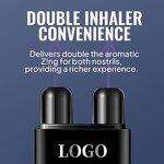 Dual Inhaler Stick Manufacturer - Factory Price 100% Natural & Organic Ingredients Aromatherapy 360 Degree