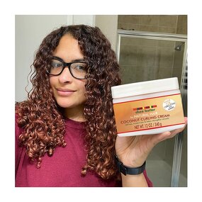 Curling Cream Manufacturer - Soft Shiny Moisturized Perfect for Curly Textured Coily Kinky Wavy Hair Shea Butter Natural