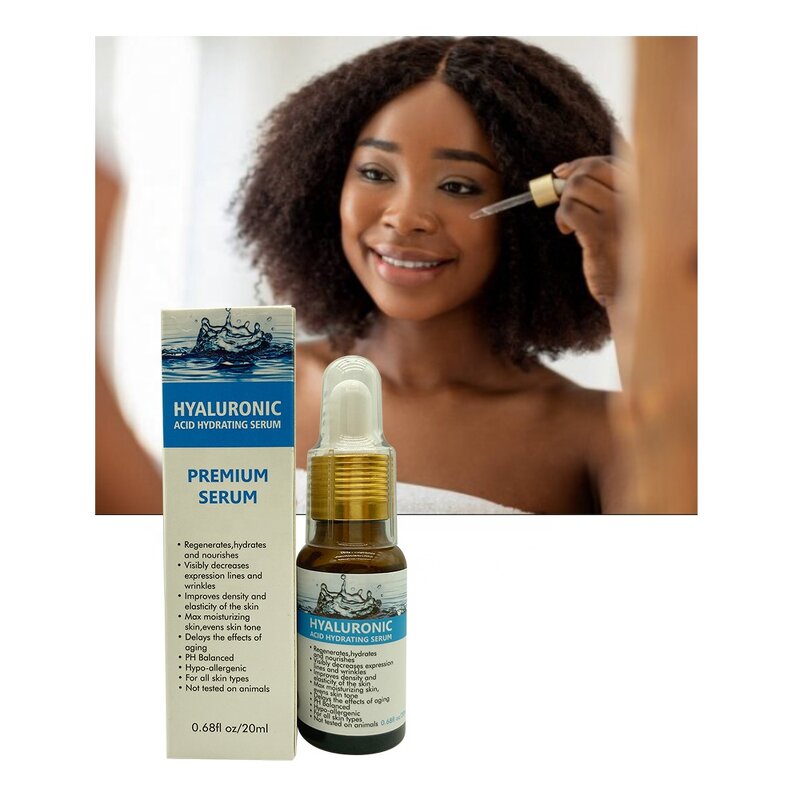 Hyaluronic Acid Serum Manufacturer - Whitening Wrinkles Max Moisturizing Skin Evens Tone Delays Aging 20ml