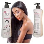 Body Lotion Cream Manufacturer - OEM Private Label Reduces Dark Spots Blemish Kojic Acid Skin Lightening