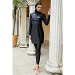 Swimwear Manufacturer - 3pcs Full Cover Modest Hijab Muslim for Women Plus Size