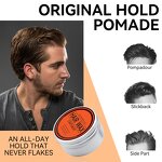 Hair Edge Control Manufacturer - Private Label Pomade Wax Extra Strong Hold for Guys Men