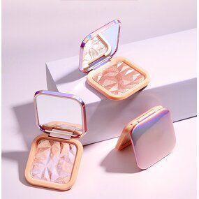 Bronzer Palette Manufacturer - OEM Private Label Mineral Powder Waterproof White Glitter Contour