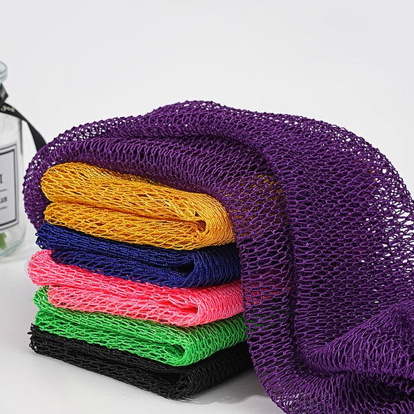 Exfoliating Net Manufacturer - African Shower Long Reusable Mesh Washcloth for Women Men