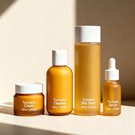 Skincare Set Manufacturer - Private Label Turmeric Natural Brightening Anti-Acne Facial Kit