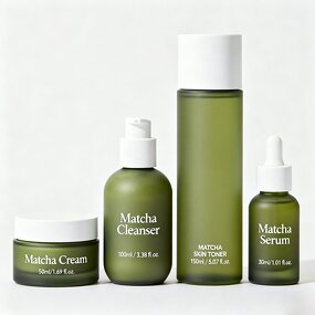 Skincare Set Manufacturer - Private Label Matcha Natural Green Tea for Deep Cleansing