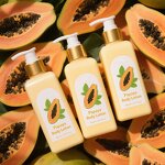 Body Lotion Manufacturer - Deep Moisturizing Organic Vegan Papaya with Vitamin C Niacinamide