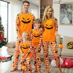 Pyjamas Manufacturer - Halloween Casual Christmas Family Satin Child Costume Matching Sets