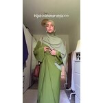 Dress Manufacturer - Black Long Sleeve Islamic Style Muslim Ladies Satin Abaya