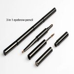 Eyebrow Pencil Manufacturer - 3 in 1 Waterproof High Pigment Custom Logo & OEM
