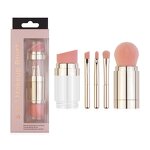 Makeup Brush Set Manufacturer - 4 in 1 Retractable for Eyeshadow Lip Concealer Blush Foundation