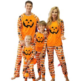 Loungewear Manufacturer - Christmas Long Sleeve Sleepwear Suit Family Matching Pajamas