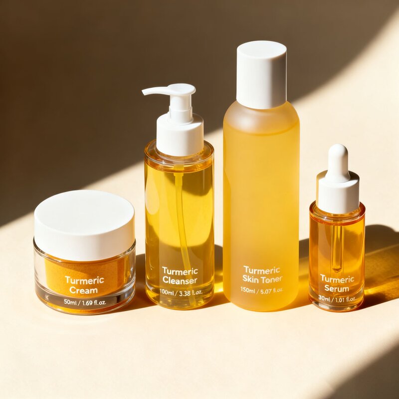 Facial Kit Manufacturer - Private Label Organic Turmeric Anti-Acne Whitening for Glowing Skin